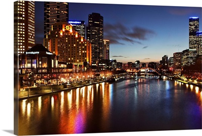 Australia, Victoria, Oceania, Melbourne, The Yarra river