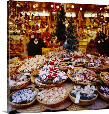 Austria, Salzburg, Christmas market