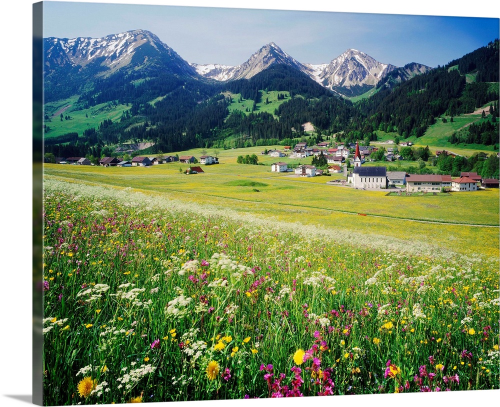Austria, Tyrol, Tannheimertal valley, Alps, Central Europe, Schattwald