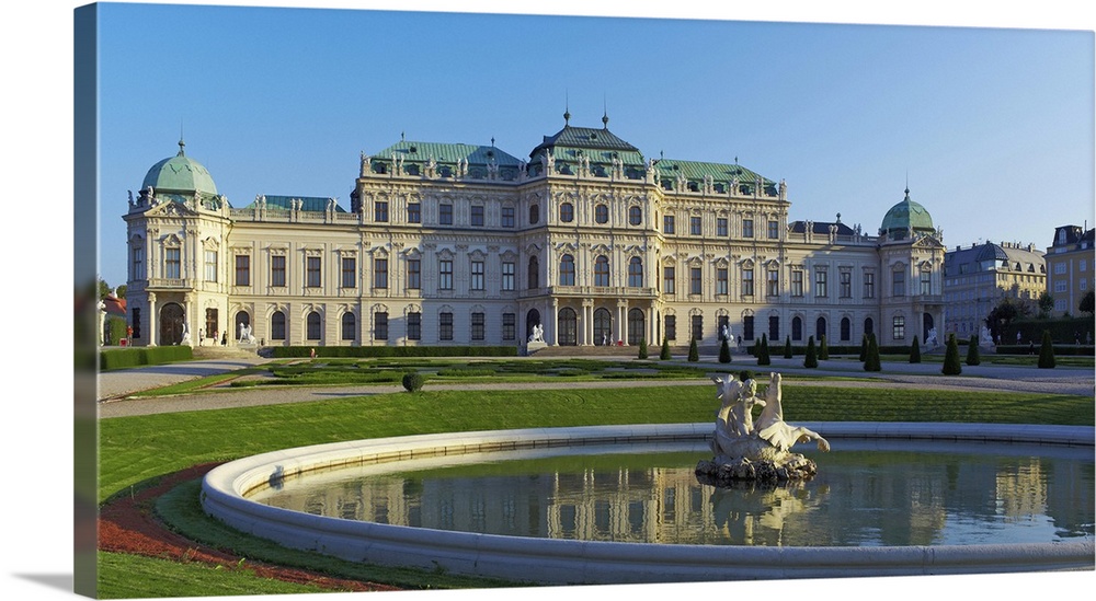 Austria, Vienna, Central Europe, Vienna, Belvedere Palace