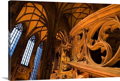 Austria, Vienna, St Stephens Cathedral, pulpit