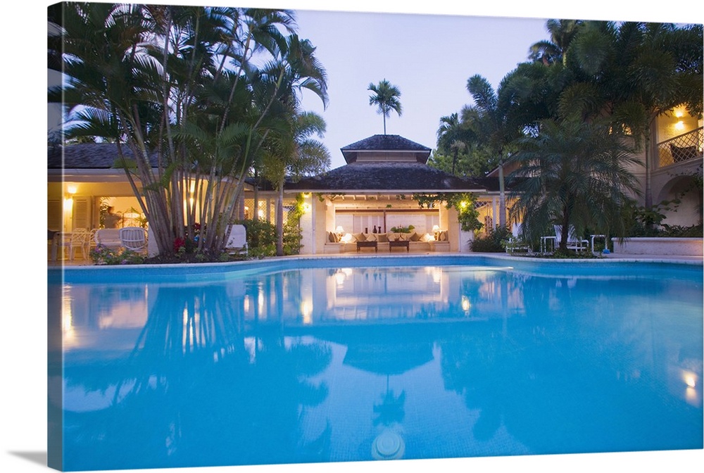 Barbados, Saint James, Bluff house Villa near Sandy Lane beach