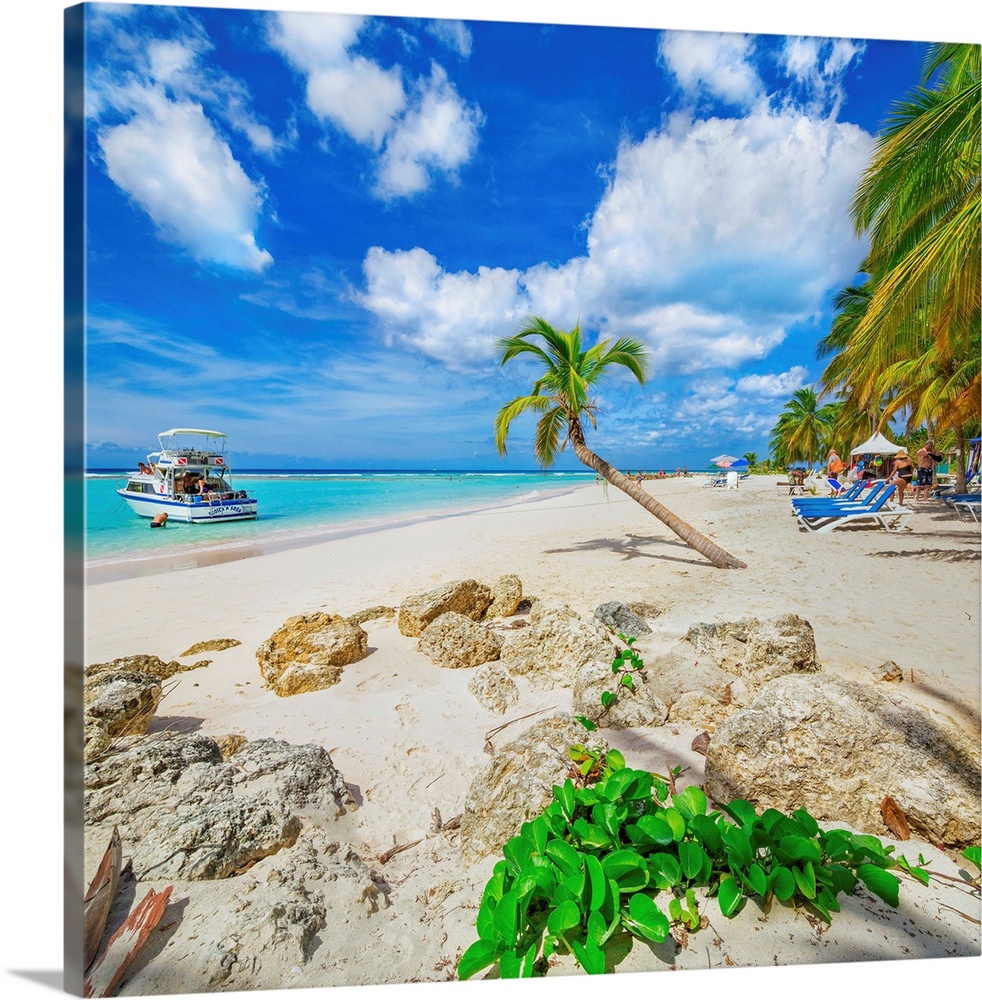 Barbados West Indies Worthing Beach Locally Known As Sandy Beach Wall Art Canvas Prints Framed Prints Wall Peels Great Big Canvas