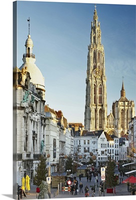 Belgium, Flanders, Benelux, Antwerp, Suikerrui street