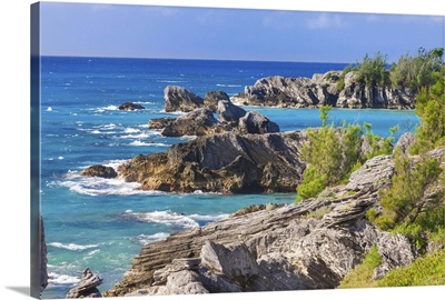 Bermuda, Southampton Parish, South Shore Park, Rugged coastline