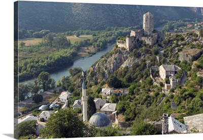 Bosnia and Herzegovina, Balkans, Pocitelj (old Turkish fortified town near Mostar)