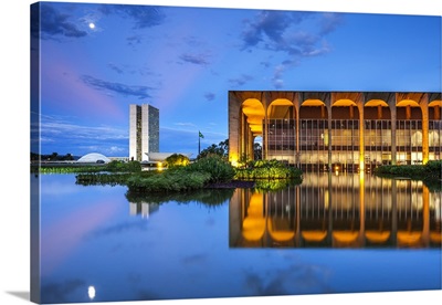 Brazil, National Congress building and Itamaraty Palace