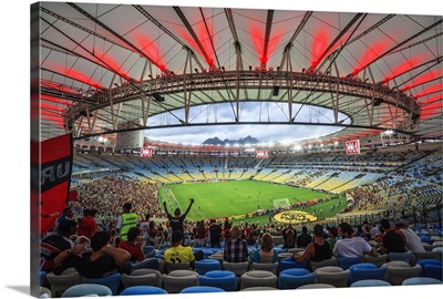 Brazil, Rio de Janeiro, Estadio Jornalista Mario Filho, Maracana - Flamengo