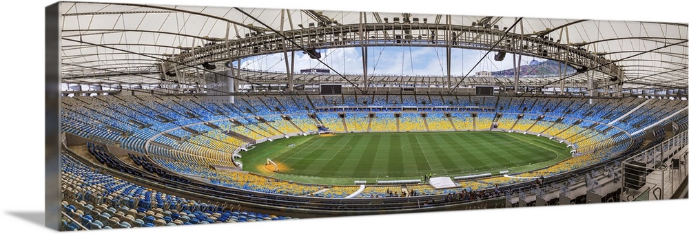 Brazil, Rio de Janeiro, Estadio Jornalista Mario Filho, new football stadium, Maracana.