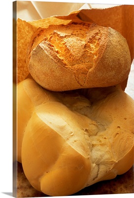 Bread, Sannazzaro de' Burgondi, melic flour bread and treccia dell'Oltrepo