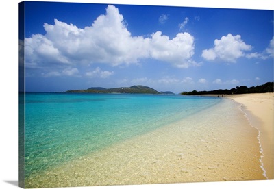 British Virgin Islands, Caribbean, Beef Island, Long Bay beach