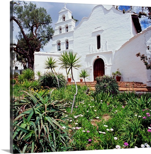 California, San Diego, Mission San Diego de Alcala Wall Art, Canvas Prints, Framed Prints, Wall ...