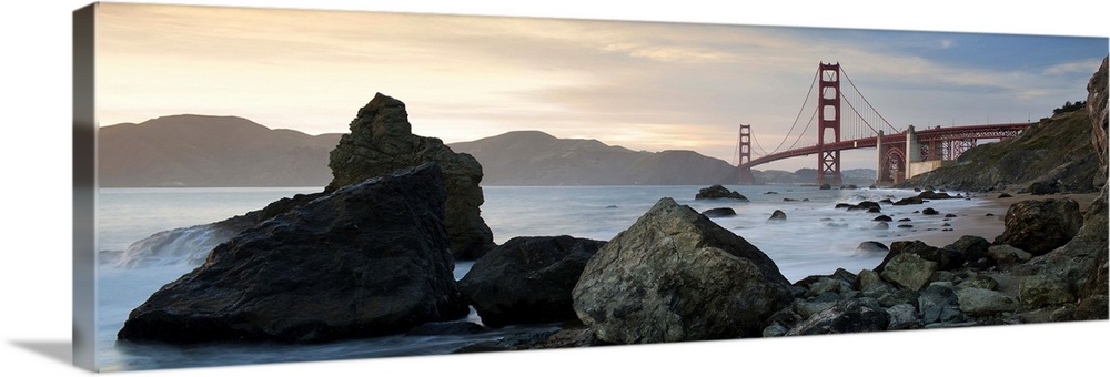 USA, California, San Francisco, Golden Gate Bridge.