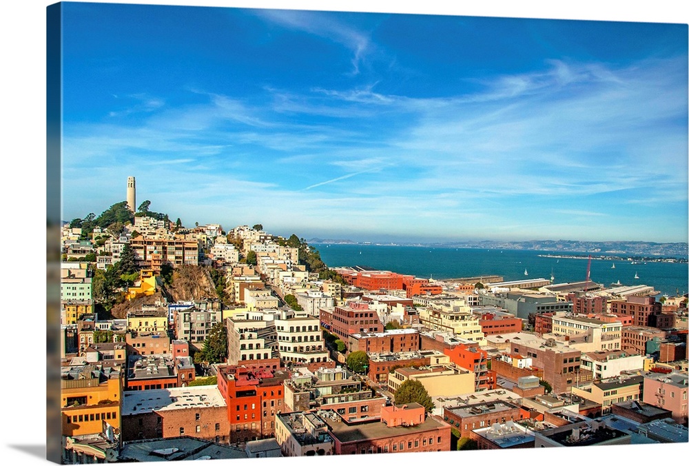 California, San Francisco, Telegraph Hill, and Coit Tower