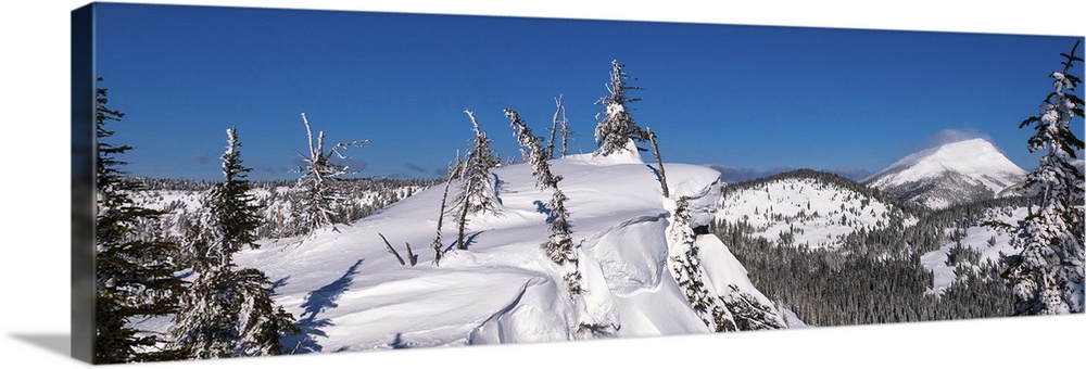Canada, British Columbia, Rossland, Red Mountain Ski Resort.