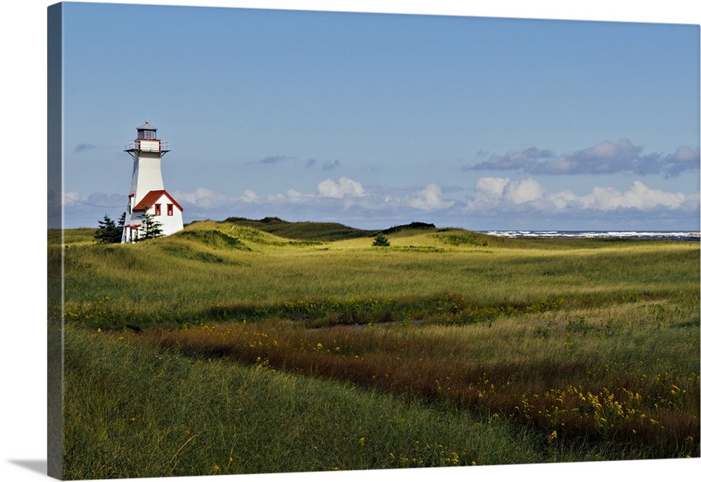 Canada, PEI, Prince Edward Island, New London, lighthouse