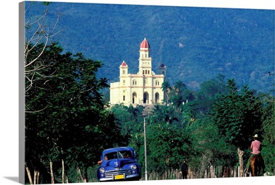 Caribbean, Cuba, Santiago de Cuba, Nuestra Senora del Cobre church