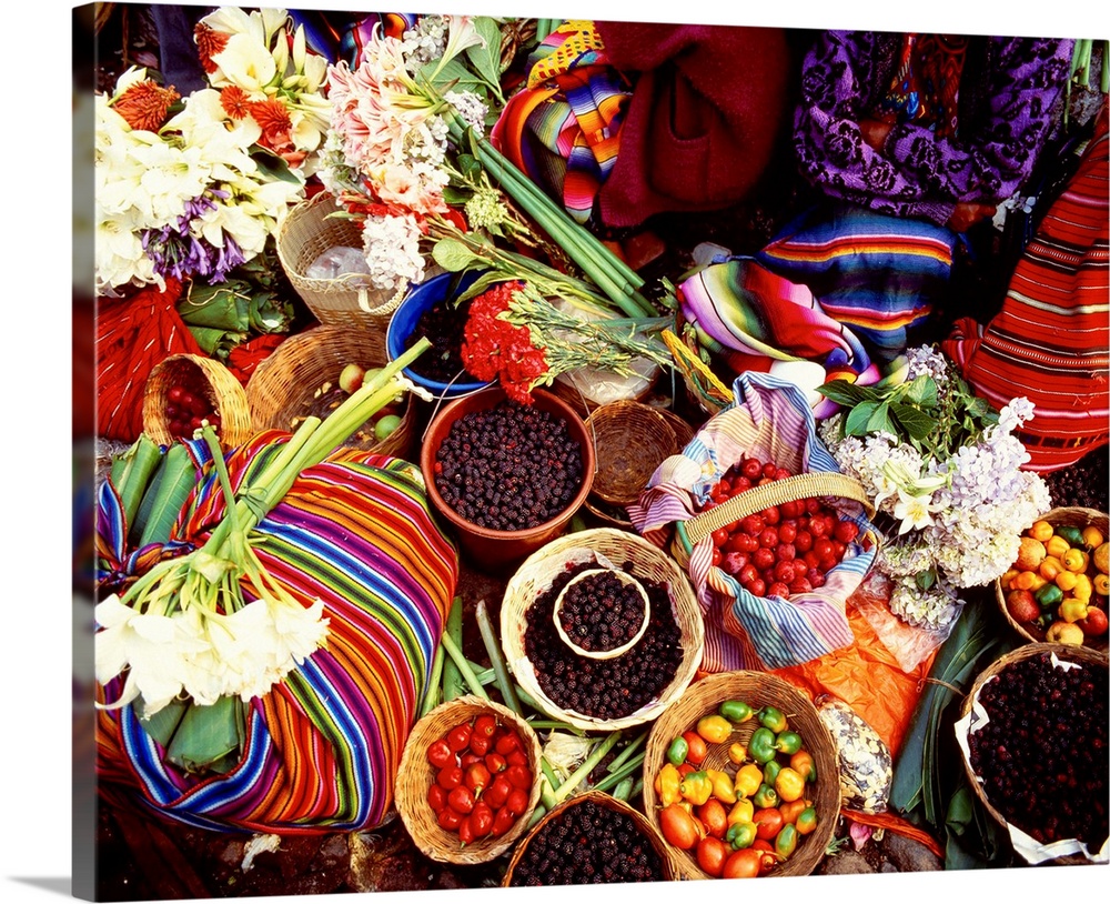 Central America, Guatemala, Chichicastenango, Thursday street market