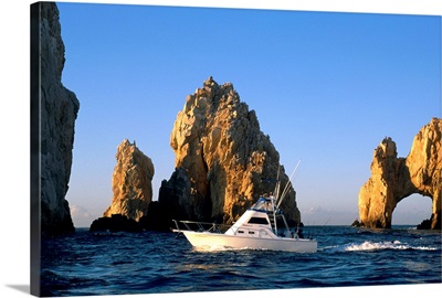 Central America, Mexico, Baja California, Cabo San Lucas, fishing boat