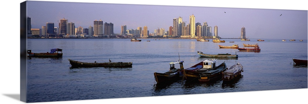 Central America, Panama, Panama, View towards the city
