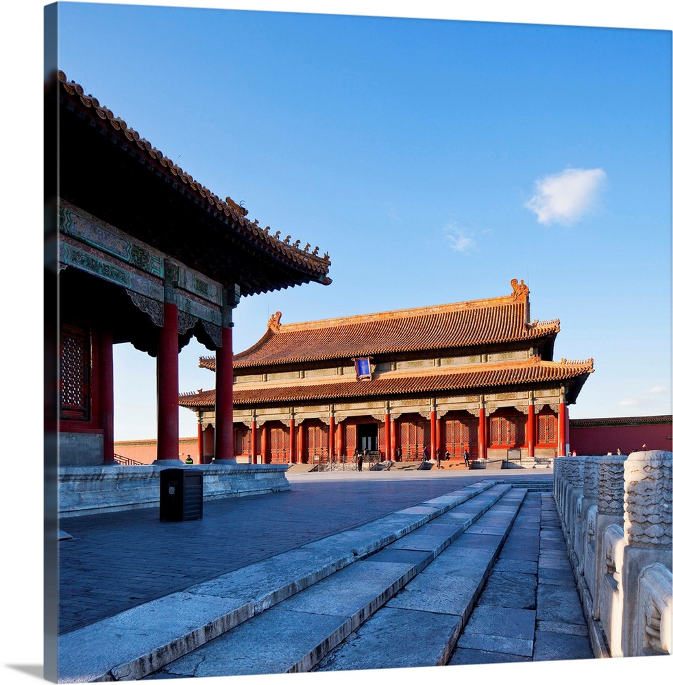 China, Beijing, Forbidden City, Palace of Heavenly Purity.