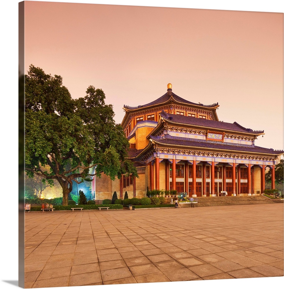 China, Guangdong, Canton, Sun Yat-Sen Memorial Hall.