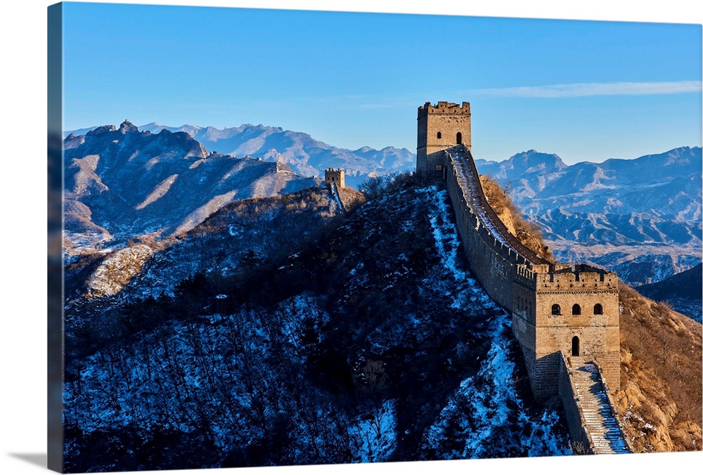 China, Hebei, Great Wall of China, Gubeikou, China, Hebei province, Jinshanling and Simatai section, Unesco World Heritage.