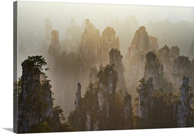China, Hunan, Zhangjiajie National Forest Park, Zhangjiajie, Wulingyuan Scenic Area