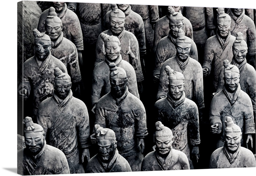 China, Shanxi, Xi'an, The Terracotta Army.