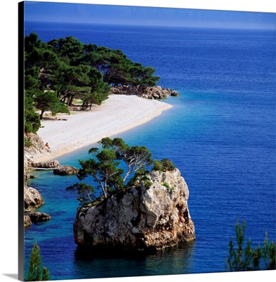 Croatia, Dalmatia, Brela, beach