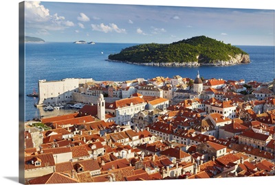 Croatia, Dalmatia, Dubrovnik, Adriatic Coast, The town