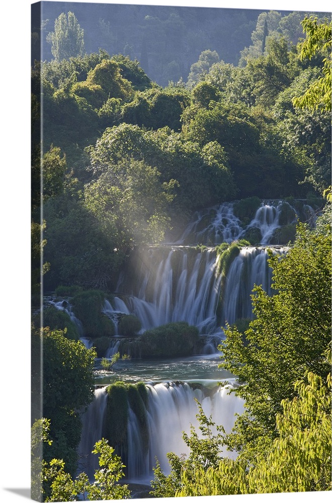 Croatia, Dalmatia, Krka National Park, Mediterranean area, Travel Destination, Waterfalls at Skradiski buk