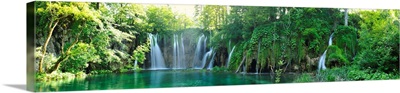 Croatia, Dalmatia, Mediterranean area, Plitvice lakes National Park, Burget lake