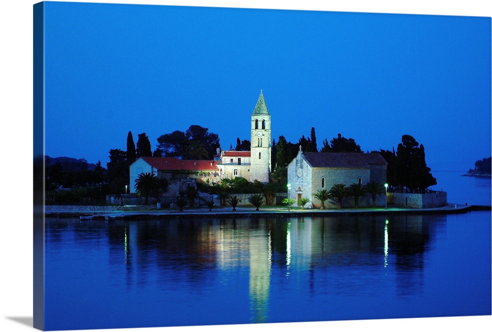 Croatia, Dalmatia, Vis island, Sv Jere church.