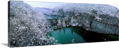 Croatia, Plitvice, Plitvice lakes, Gavanoyac and Milanovac Lakes