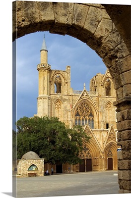 Cyprus, Famagusta, Lala Mustafa Pasha Mosque, former St Nicholas Cathedral
