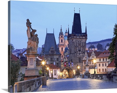 Czech Republic, Central Bohemia Region, Prague, Charles Bridge