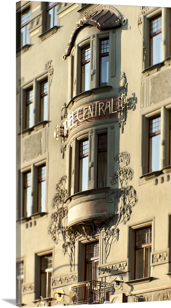 Czech Republic, Prague, Nove Mesto, one of the first Art Nouveau buildings in town