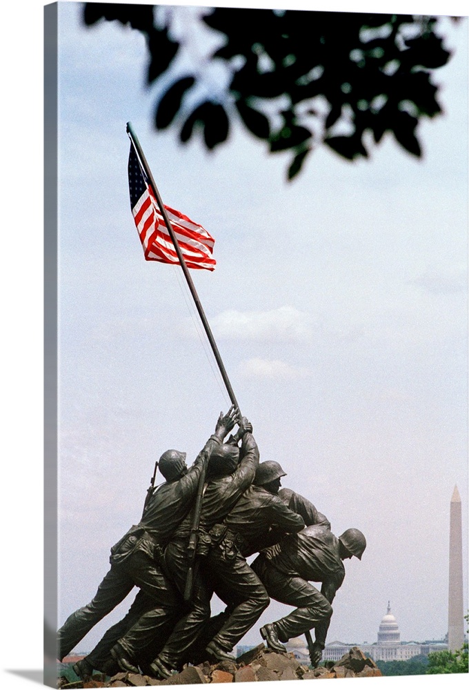 District of Columbia, Washington, Arlington National Cemetery, Iwo Jima Memorial