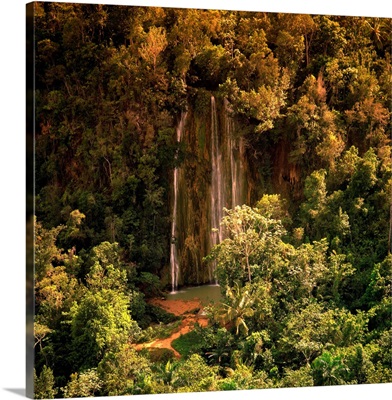 Dominican Republic, Salto de Limon: waterfall of Samana