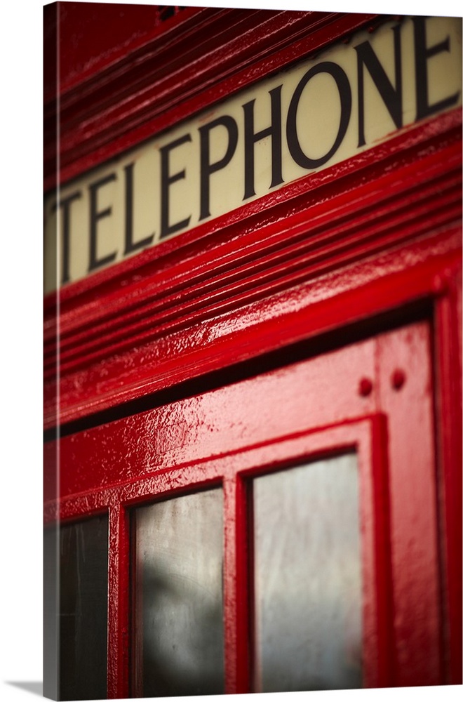 England, London, Telephone box