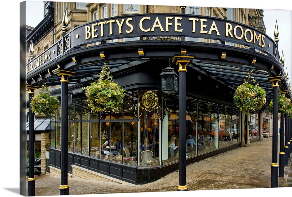 England, North Yorkshire, Yorkshire Dales National Park, The Famous Betty's Tea House