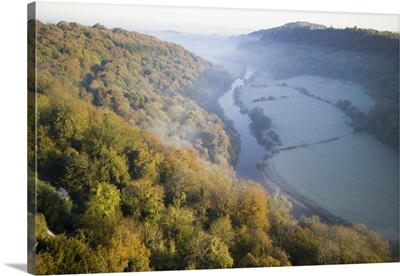 England, View over the River Wye, Symonds Yat