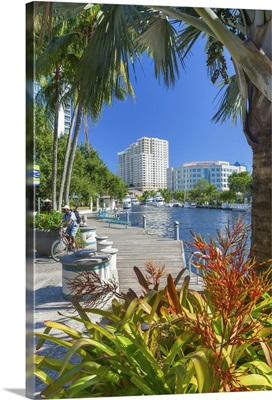 Florida, Atlantic ocean, Fort Lauderdale, The Riverwalk