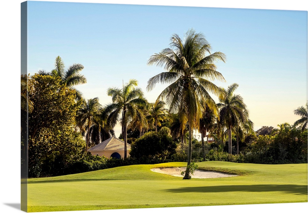 Florida, Boca Raton, Golf Course off of A1A.