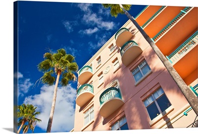 Florida, Boca Raton, Mizner Park, Plaza Real, Upscale apartments