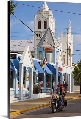 Florida, Florida Keys, Key West, Duval Street, St. Paul episcopal church