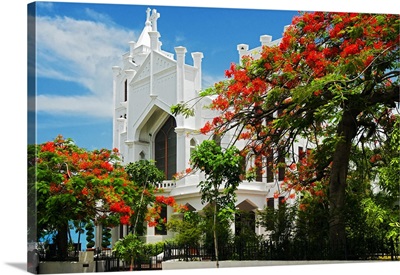 Florida, Florida Keys, Key West, Duval Street, St. Paul's Episcopal Church