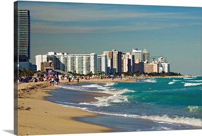 Florida, Miami, Miami Beach, the beach