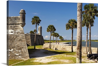 Florida, Saint Augustine, Castillo de San Marcos Spanish Fort